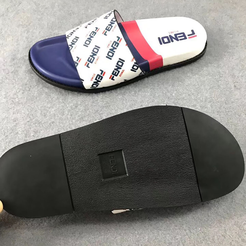 Multicolor fendi online slides